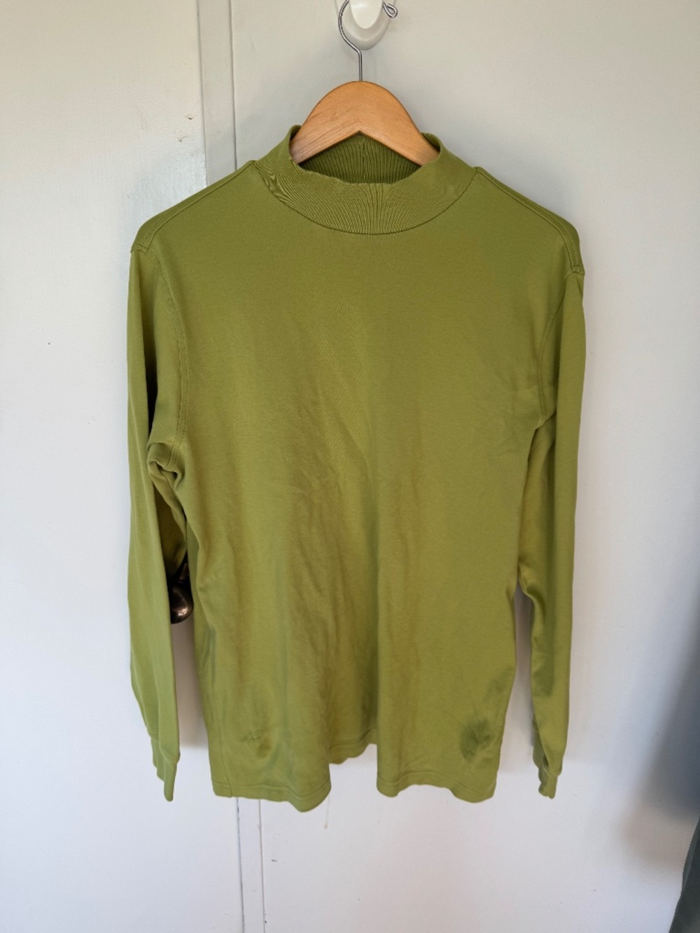 Lands End Mock Turtleneck Shirt
